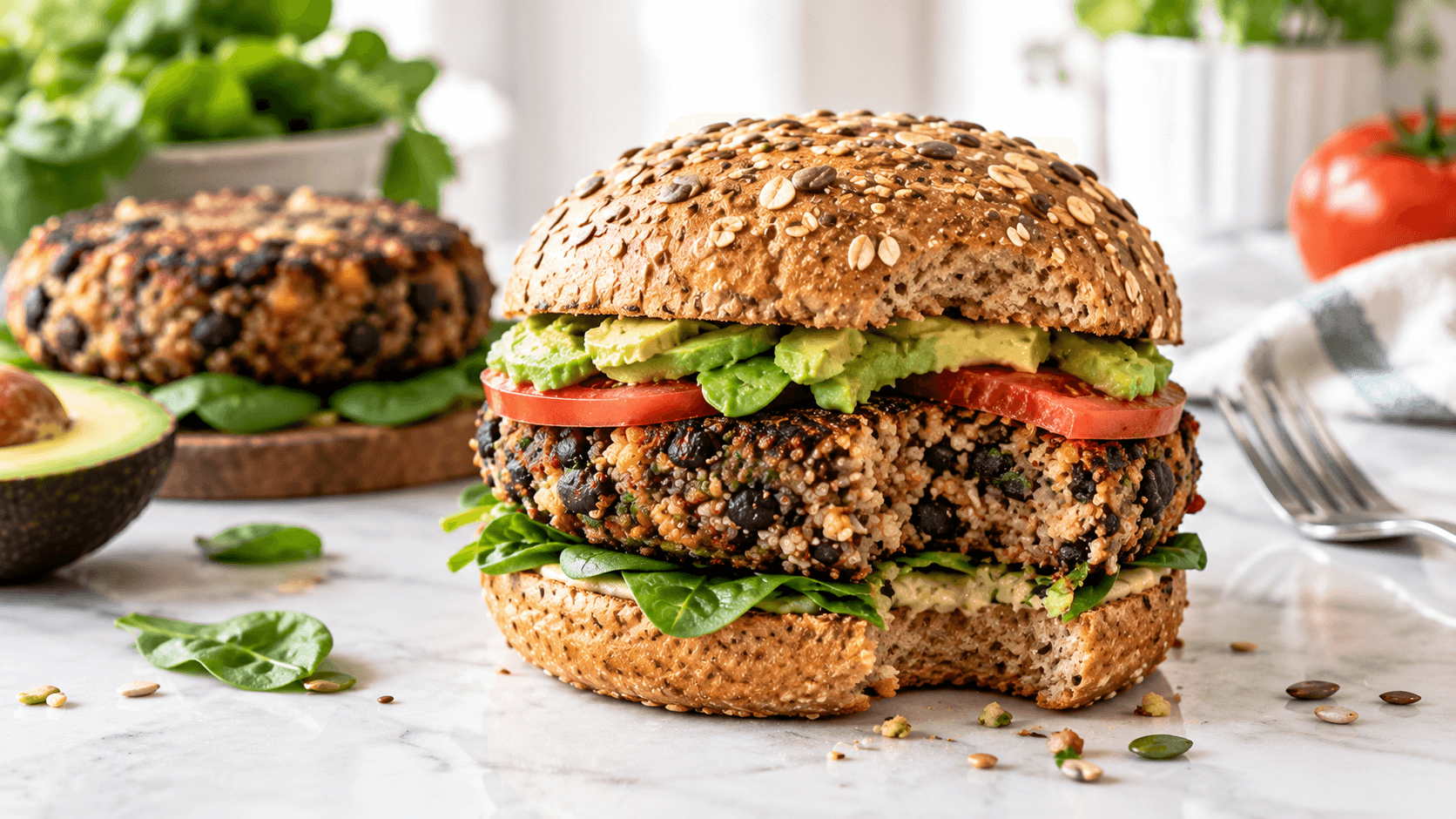 High Protein Plant Based Meals That Actually Build Muscle (Plus My Black Bean Quinoa Burgers)