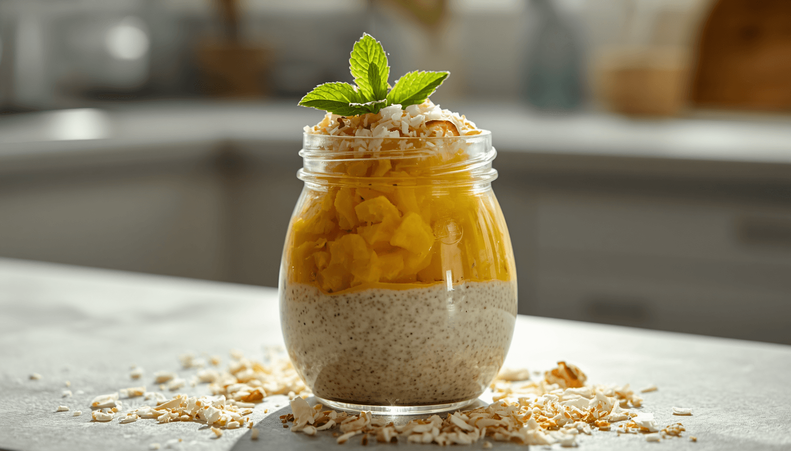 ropical Mango & Coconut Chia Pudding – Fuel Your Morning