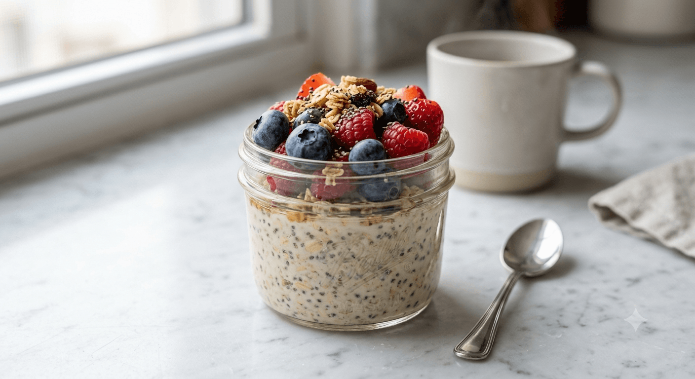 Berry Overnight Oats