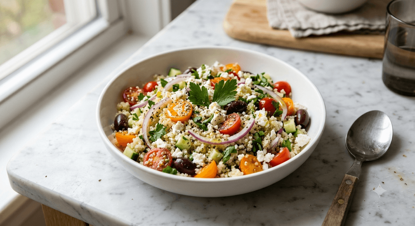 Mediterranean Quinoa Bowl